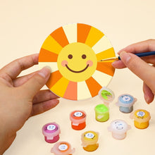 Load image into Gallery viewer, Paint by numbers 4" Coasters (6 pieces) - Happy Pop Icons