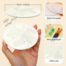 Load image into Gallery viewer, Paint by numbers 4" Coasters (6 pieces) - Wine Lover