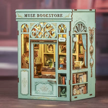 Load image into Gallery viewer, DIY Book Nook Kit - Muse Bookstore Figured'Art