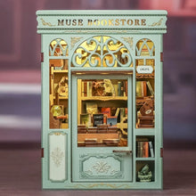 Load image into Gallery viewer, DIY Book Nook Kit - Muse Bookstore