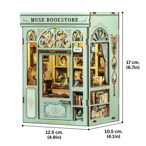 DIY Book Nook Kit - Muse Bookstore