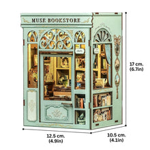 Load image into Gallery viewer, DIY Book Nook Kit - Muse Bookstore