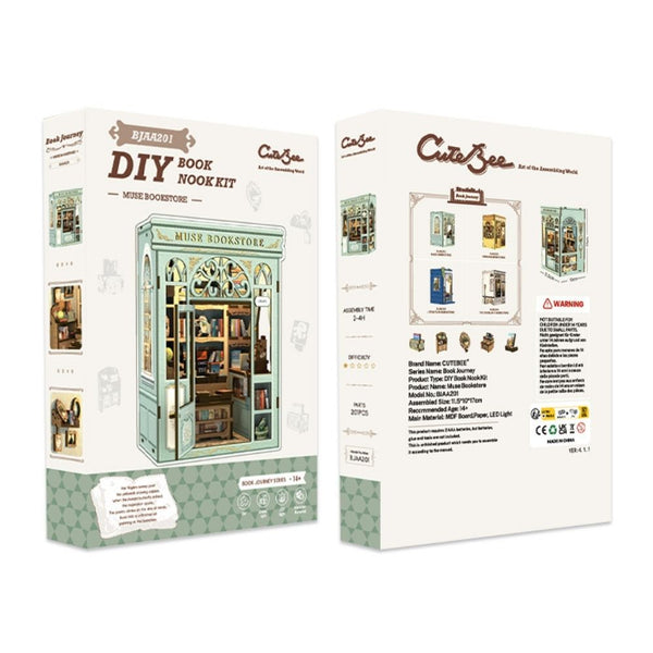 DIY Book Nook Kit - Muse Bookstore