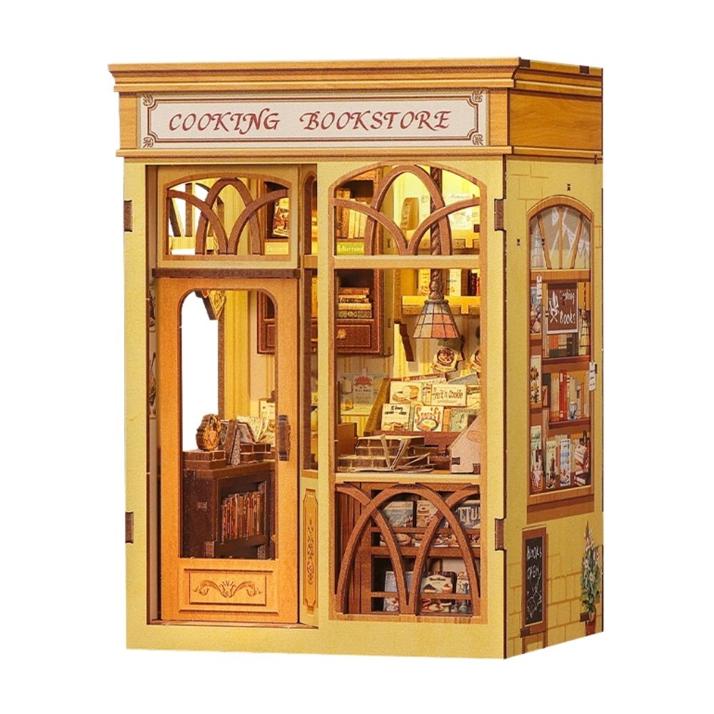 DIY Book Nook Kit - Cooking Bookstore