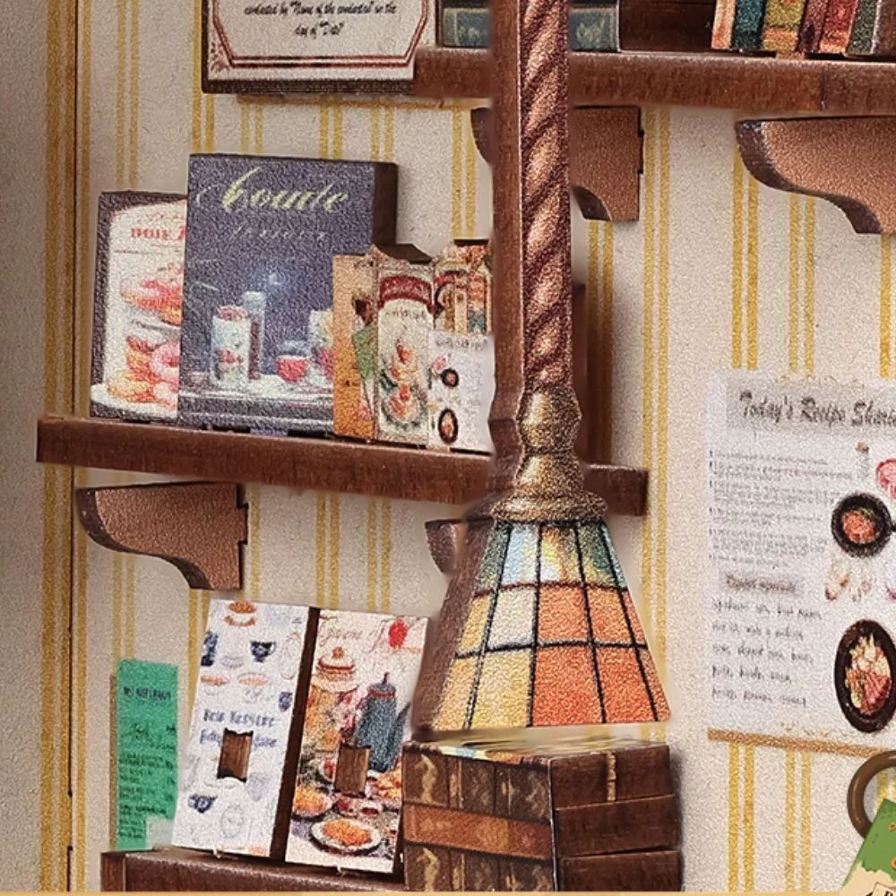 DIY Book Nook Kit - Cooking Bookstore