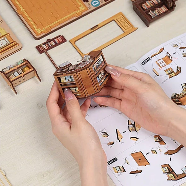 DIY Book Nook Kit - Cooking Bookstore