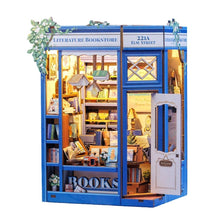 Load image into Gallery viewer, DIY Book Nook Kit - Literature Bookstore