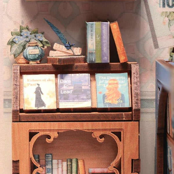 DIY Book Nook Kit - Literature Bookstore