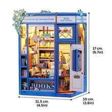 Load image into Gallery viewer, DIY Book Nook Kit - Literature Bookstore