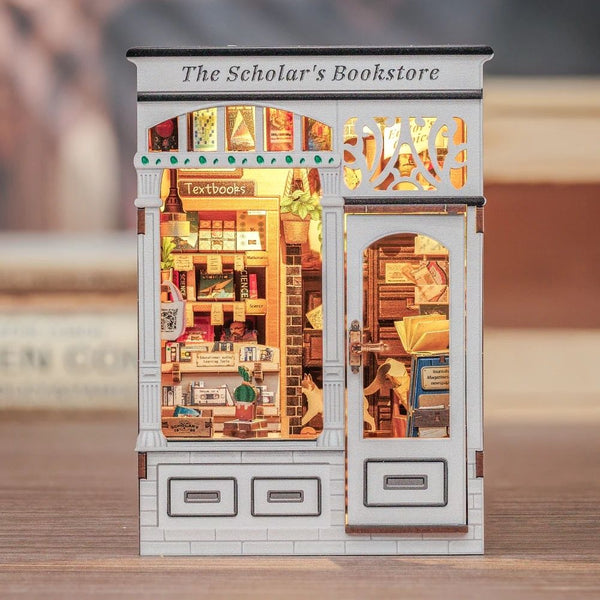 DIY Book Nook Kit - The Scholar's Bookstore