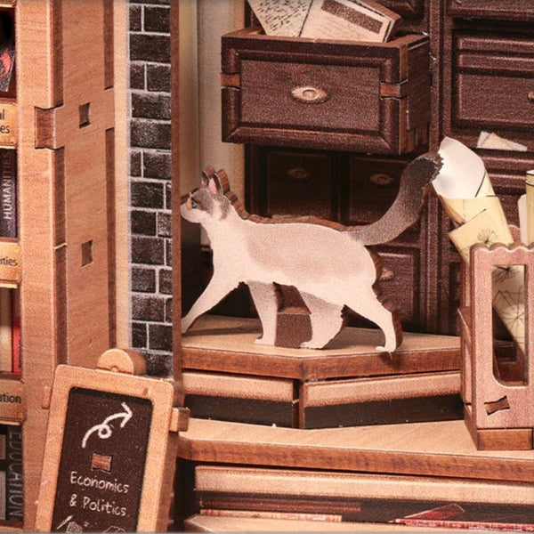 DIY Book Nook Kit - The Scholar's Bookstore