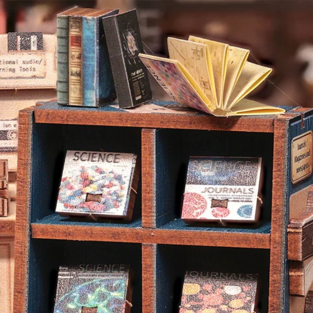 DIY Book Nook Kit - The Scholar's Bookstore