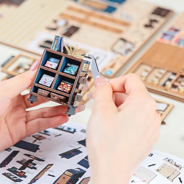 DIY Book Nook Kit - The Scholar's Bookstore