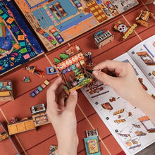 Load image into Gallery viewer, DIY Book Nook Kit - Plaza de los Muertos