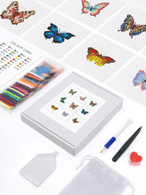 Load image into Gallery viewer, Gem Painting kit - Butterflies series