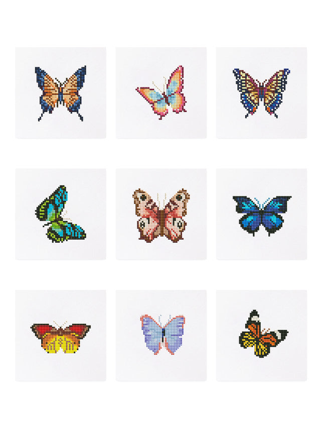 Gem Painting Art kit - Butterflies series