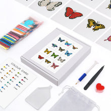 Load image into Gallery viewer, Gem Painting kit - Butterflies 3 series