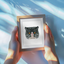 Load image into Gallery viewer, Mini Diamond Painting 6&quot;x8&quot; (4 pieces) - Feline Friends