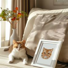 Load image into Gallery viewer, Mini Diamond Painting 6&quot;x8&quot; (4 pieces) - Feline Friends