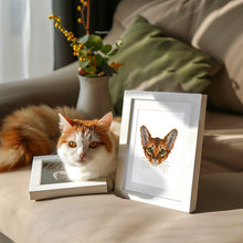 Load image into Gallery viewer, Mini Diamond Painting 6&quot;x8&quot; (4 pieces) - Feline Friends