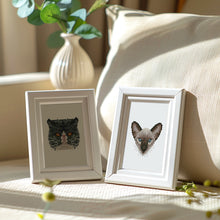 Load image into Gallery viewer, Mini Diamond Painting 6&quot;x8&quot; (4 pieces) - Feline Friends