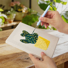 Load image into Gallery viewer, Punch Needle Kits (4 pieces) with frames - Modern Plant Pots