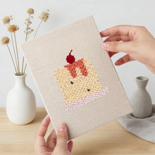 Load image into Gallery viewer, Punch Needle Kits (4 pieces) with frames - Yummy Bites