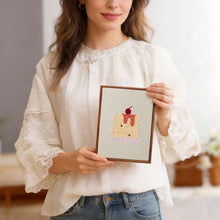 Load image into Gallery viewer, Punch Needle Kits (4 pieces) with frames - Yummy Bites