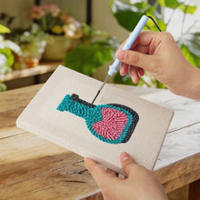 Load image into Gallery viewer, Punch Needle Kits (4 pieces) with frames - Study Desk Essentials 1