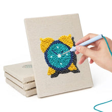 Load image into Gallery viewer, Punch Needle Kits (4 pieces) with frames - Study Desk Essentials 1