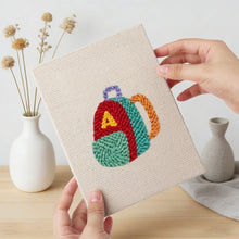 Load image into Gallery viewer, Punch Needle Kits (4 pieces) with frames - Academic Mood