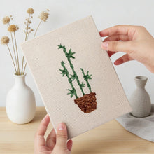 Load image into Gallery viewer, Punch Needle Kits (4 pieces) with frames - Urban Jungle 3