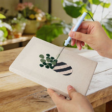 Load image into Gallery viewer, Punch Needle Kits (4 pieces) with frames - Plant Lover Set 1