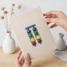 Load image into Gallery viewer, Punch Needle Kits (4 pieces) with frames - Street Icons 3