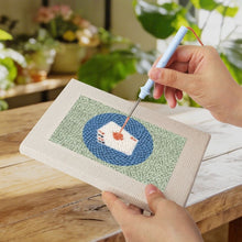 Load image into Gallery viewer, Punch Needle Kits (4 pieces) with frames - Playing Cards