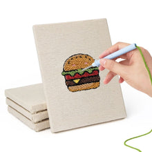Load image into Gallery viewer, Punch Needle Kits (4 pieces) with frames - American Diner
