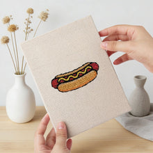 Load image into Gallery viewer, Punch Needle Kits (4 pieces) with frames - American Diner