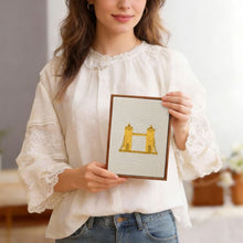 Load image into Gallery viewer, Punch Needle Kits (4 pieces) with frames - World Landmarks Set