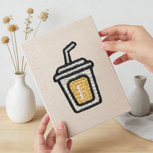 Load image into Gallery viewer, Punch Needle Kits (4 pieces) with frames - Everyday Snacks