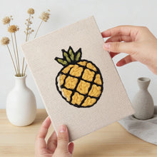 Load image into Gallery viewer, Punch Needle Kits (4 pieces) with frames - Tropical Snack Mix