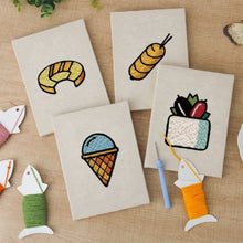 Load image into Gallery viewer, Punch Needle Kits (4 pieces) with frames - Sweet Moments