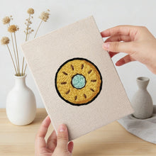 Load image into Gallery viewer, Punch Needle Kits (4 pieces) with frames - Street Food 1