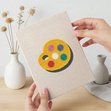 Load image into Gallery viewer, Punch Needle Kits (4 pieces) with frames - Back to School 1