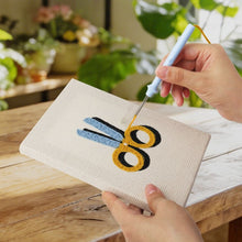 Load image into Gallery viewer, Punch Needle Kits (4 pieces) with frames - Back to School 2