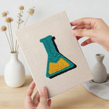 Load image into Gallery viewer, Punch Needle Kits (4 pieces) with frames - Back to School 2