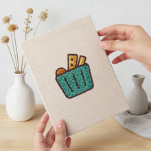 Load image into Gallery viewer, Punch Needle Kits (4 pieces) with frames - Morning Sweets