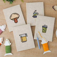 Load image into Gallery viewer, Punch Needle Kits (4 pieces) with frames - Coffee and Tea Time