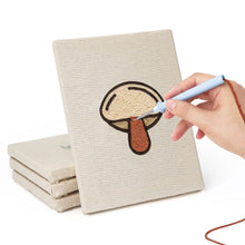 Load image into Gallery viewer, Punch Needle Kits (4 pieces) with frames - Coffee and Tea Time