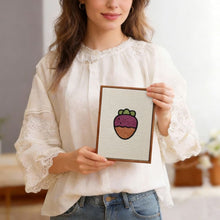 Load image into Gallery viewer, Punch Needle Kits (4 pieces) with frames - Chill and Sweets 2