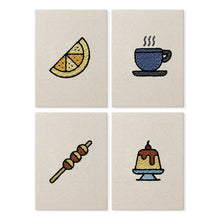 Load image into Gallery viewer, Punch Needle Kits (4 pieces) with frames - Dessert Delights Figured'Art